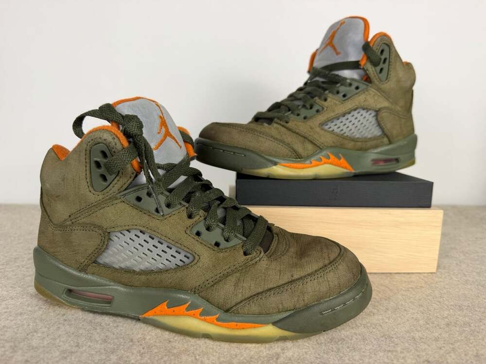 Jordan Air Jordan 5 Retro Olive 2024 Army Olive Solar Orange
